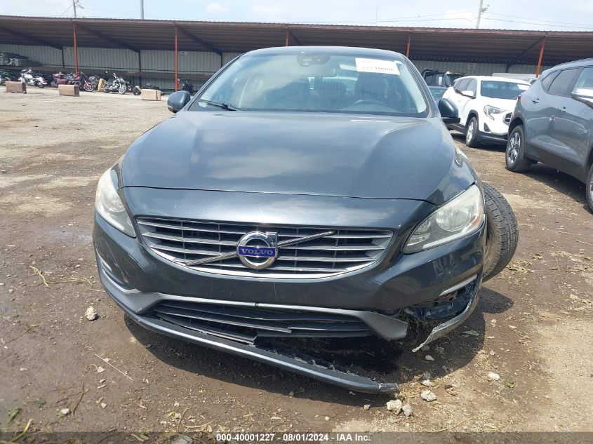 2014 Volvo S60 T5/T5 Platinum/T5 Premier/T5 Premier Plus VIN: YV1612FS7E2298077 Lot: 40001227