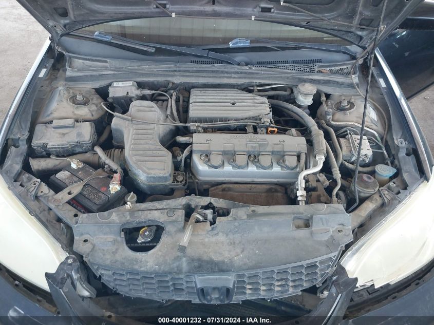 2004 Honda Civic Ex VIN: 1HGEM229X4L080267 Lot: 40001232