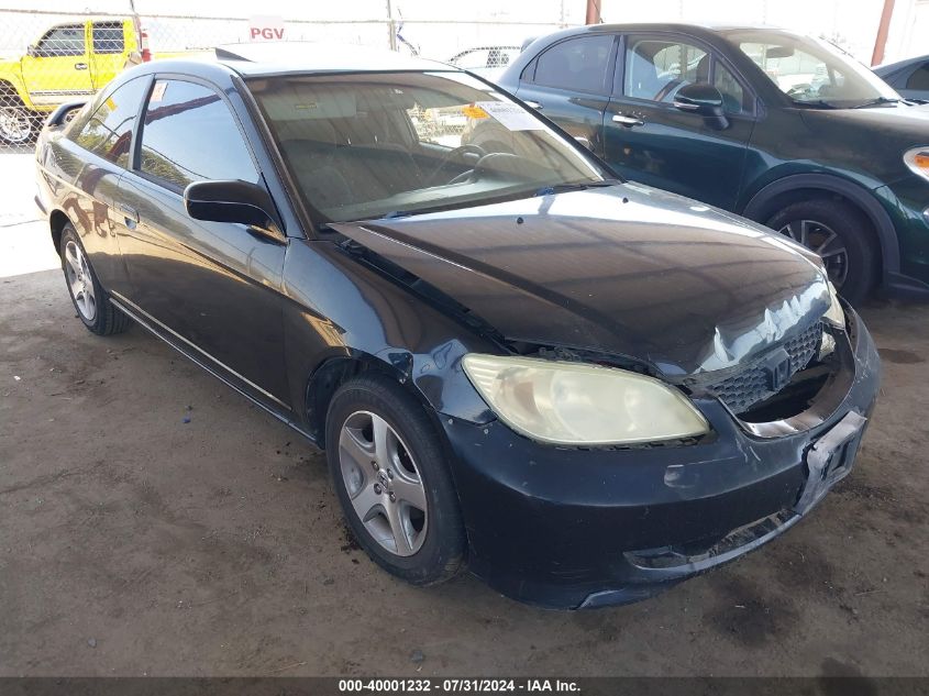 2004 Honda Civic Ex VIN: 1HGEM229X4L080267 Lot: 40001232