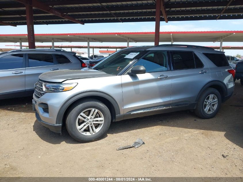 2021 Ford Explorer Xlt VIN: 1FMSK8DH1MGB17158 Lot: 40001244