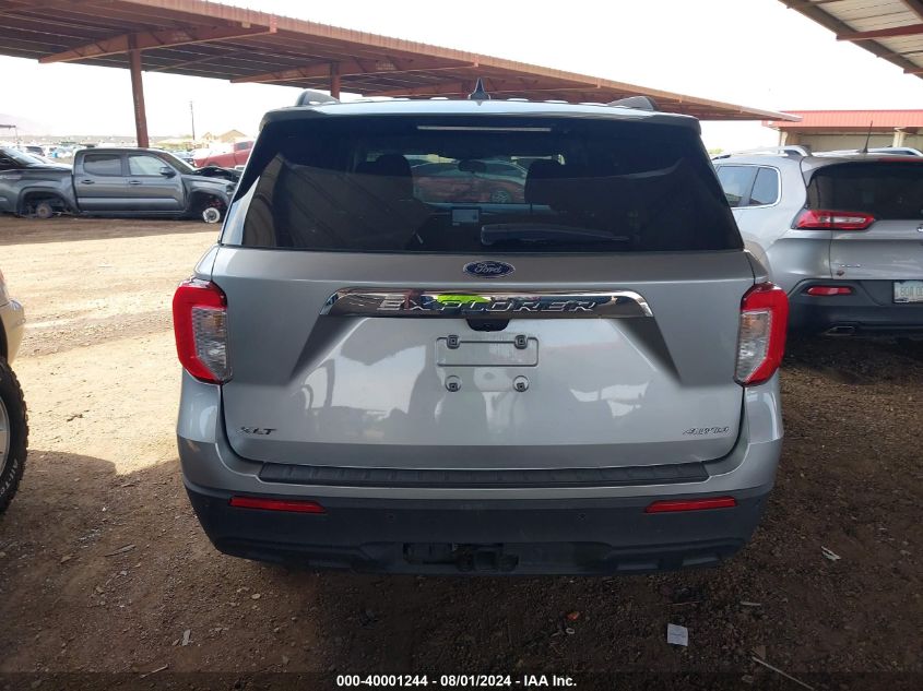 2021 Ford Explorer Xlt VIN: 1FMSK8DH1MGB17158 Lot: 40001244