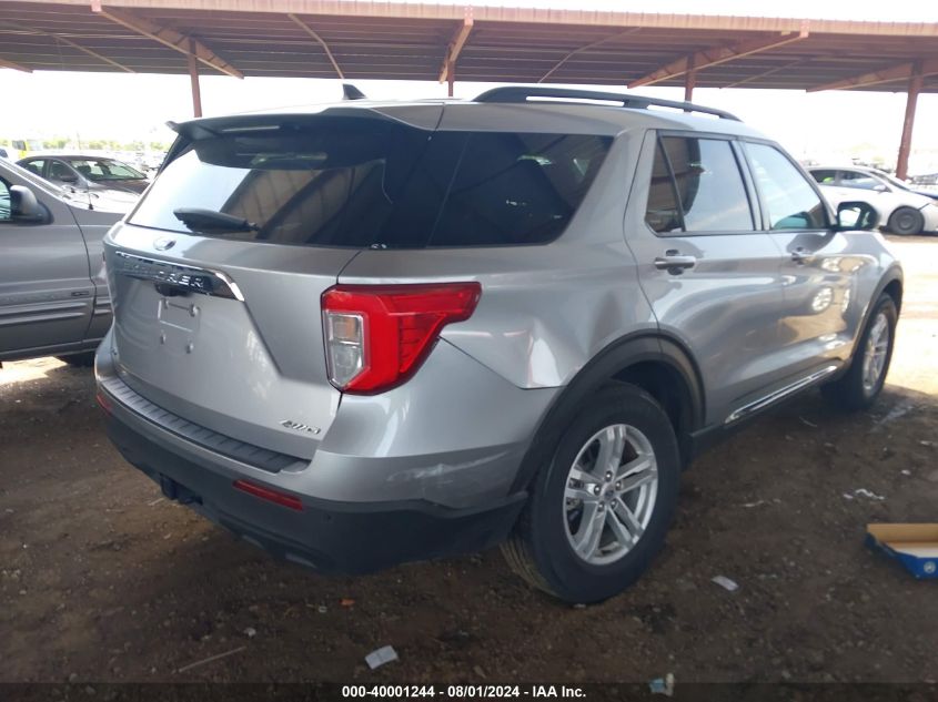 2021 Ford Explorer Xlt VIN: 1FMSK8DH1MGB17158 Lot: 40001244