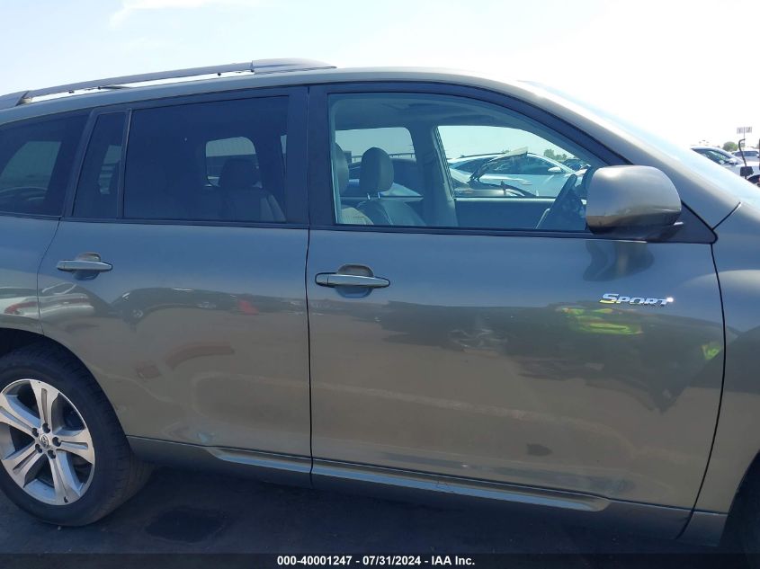 2009 Toyota Highlander Sport VIN: JTEES43A192146884 Lot: 40001247