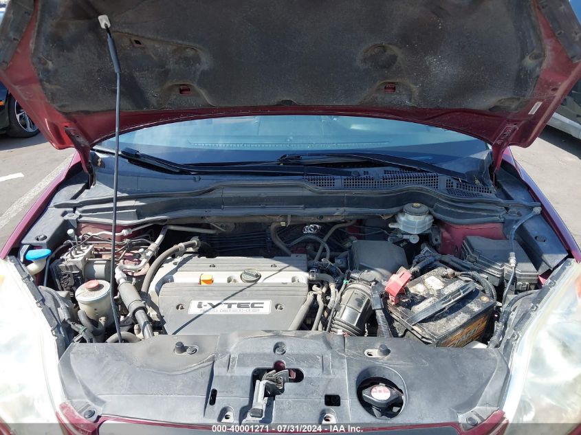 2009 Honda Cr-V Lx VIN: JHLRE48339C004234 Lot: 40001271