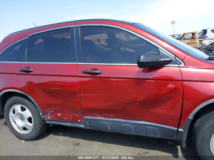 2009 Honda Cr-V Lx VIN: JHLRE48339C004234 Lot: 40001271