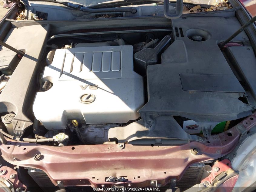 2007 Lexus Es 350 VIN: JTHBJ46G872116478 Lot: 40001273