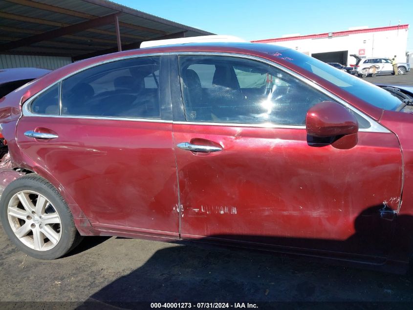 2007 Lexus Es 350 VIN: JTHBJ46G872116478 Lot: 40001273