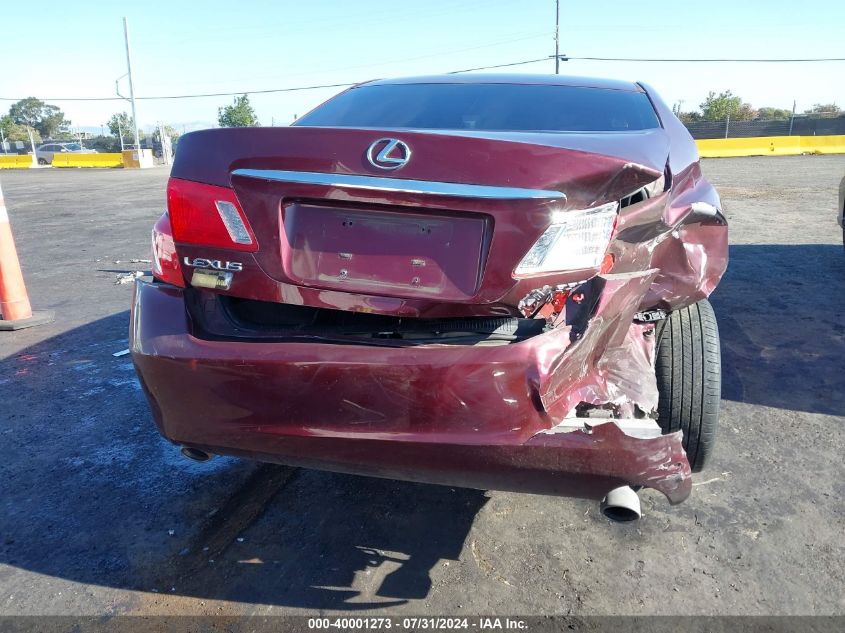 2007 Lexus Es 350 VIN: JTHBJ46G872116478 Lot: 40001273