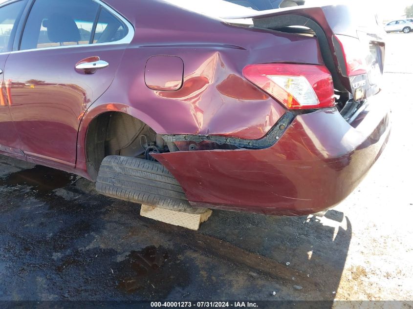 2007 Lexus Es 350 VIN: JTHBJ46G872116478 Lot: 40001273