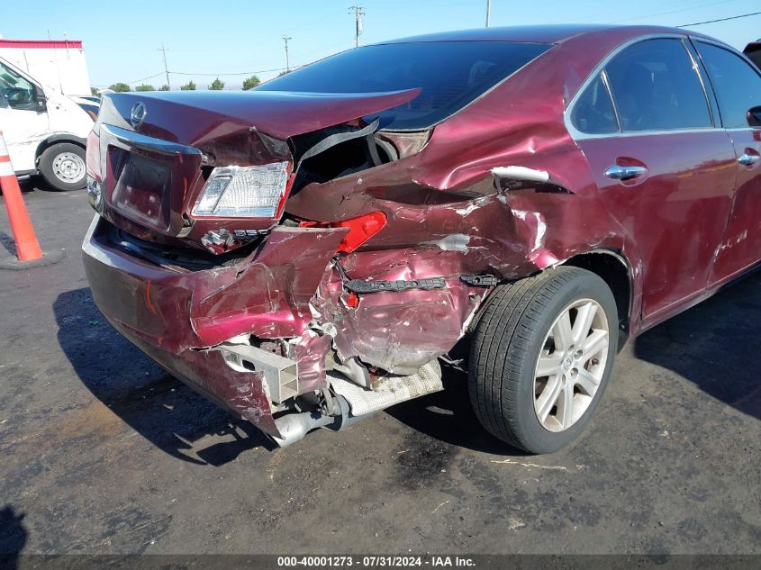 2007 Lexus Es 350 VIN: JTHBJ46G872116478 Lot: 40001273