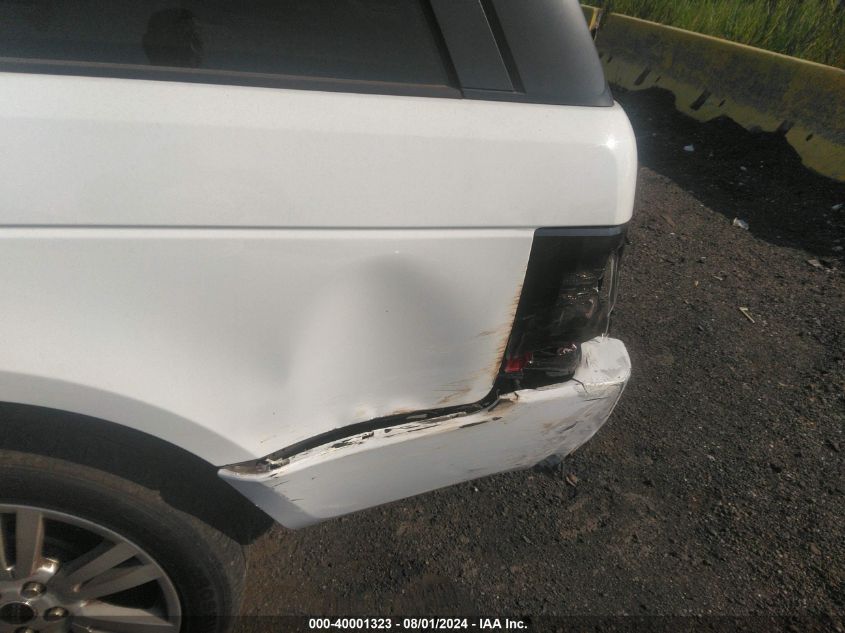 2012 Land Rover Range Rover Hse VIN: SALMF1D41CA389693 Lot: 40001323