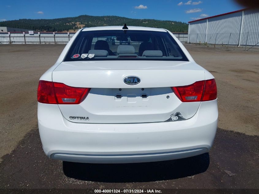 2010 Kia Optima Lx VIN: KNAGG4A86A5422460 Lot: 40001324