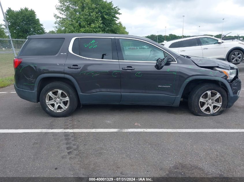 2018 GMC Acadia Sle-1 VIN: 1GKKNKLA8JZ121922 Lot: 40001329