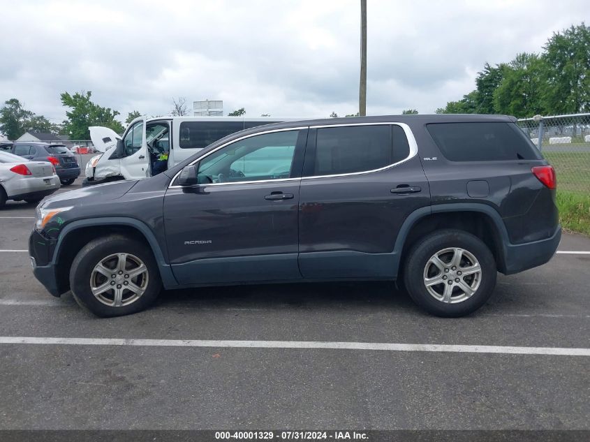 2018 GMC Acadia Sle-1 VIN: 1GKKNKLA8JZ121922 Lot: 40001329