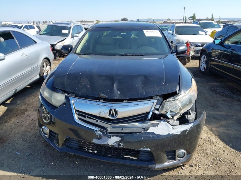 2013 Acura Tsx 2.4 VIN: JH4CU2F49DC012836 Lot: 40001333