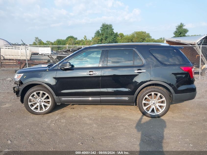 2017 Ford Explorer Limited VIN: 1FM5K8F80HGB81689 Lot: 40001342