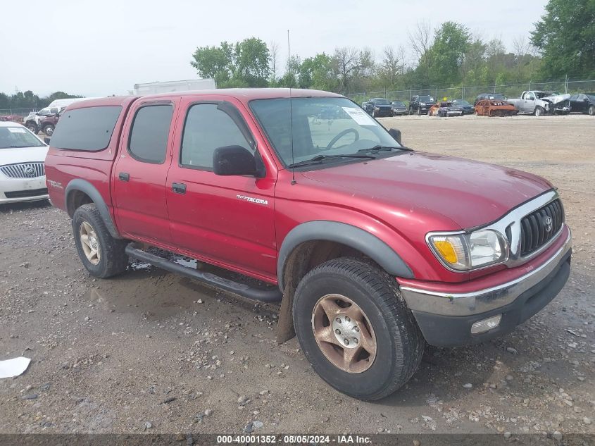 2003 Toyota Tacoma Prerunner V6 VIN: 5TEGN92N83Z258641 Lot: 40001352