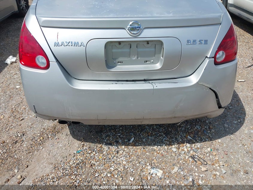 2004 Nissan Maxima 3.5 Se VIN: 1N4BA41E74C917017 Lot: 40001354