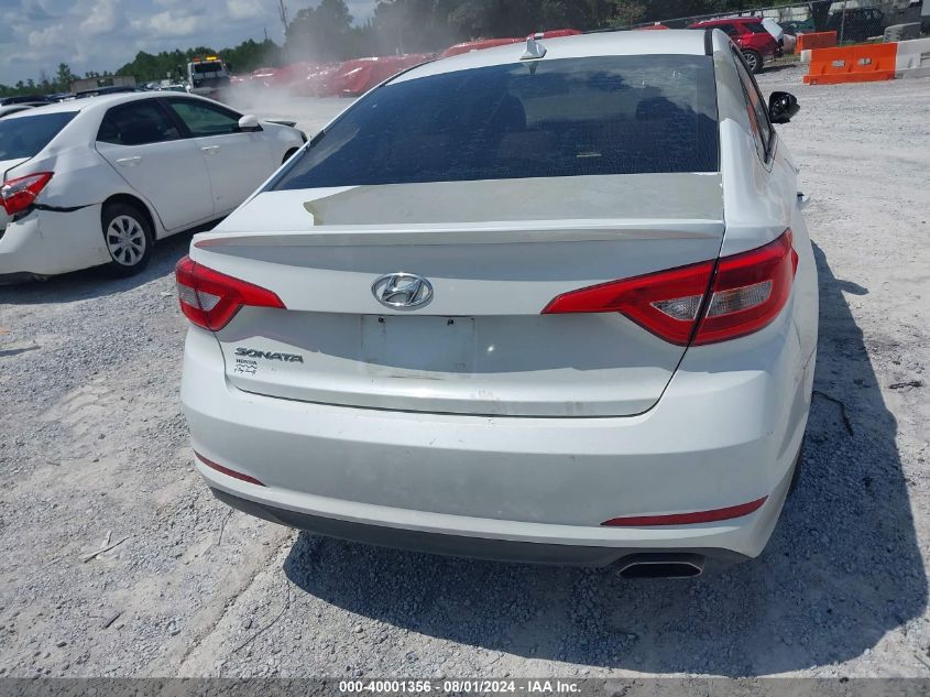 2016 Hyundai Sonata Se VIN: 5NPE24AF0GH373899 Lot: 40001356