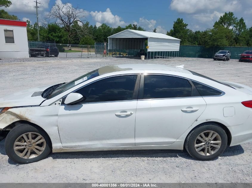 2016 Hyundai Sonata Se VIN: 5NPE24AF0GH373899 Lot: 40001356