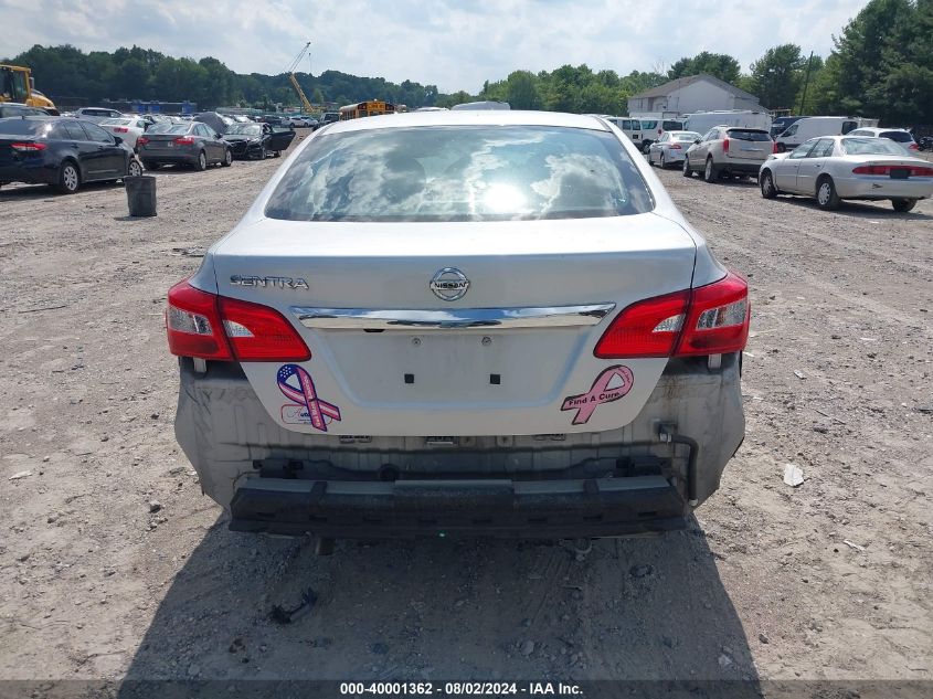 2018 Nissan Sentra S VIN: 3N1AB7AP6JY280777 Lot: 40001362