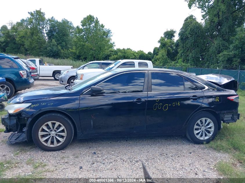 2015 Toyota Camry Le VIN: 4T4BF1FK6FR472714 Lot: 40001366