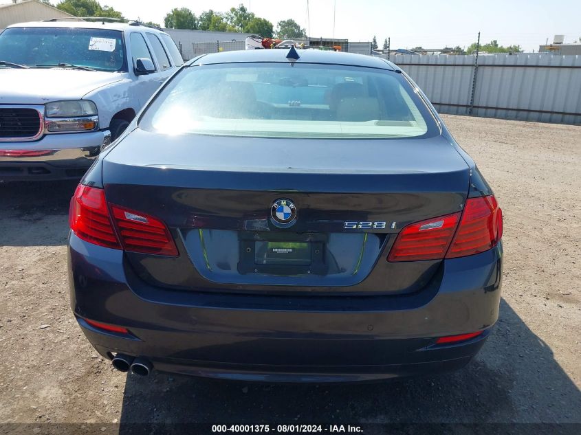 2014 BMW 528I VIN: WBA5A5C52ED507566 Lot: 40001375