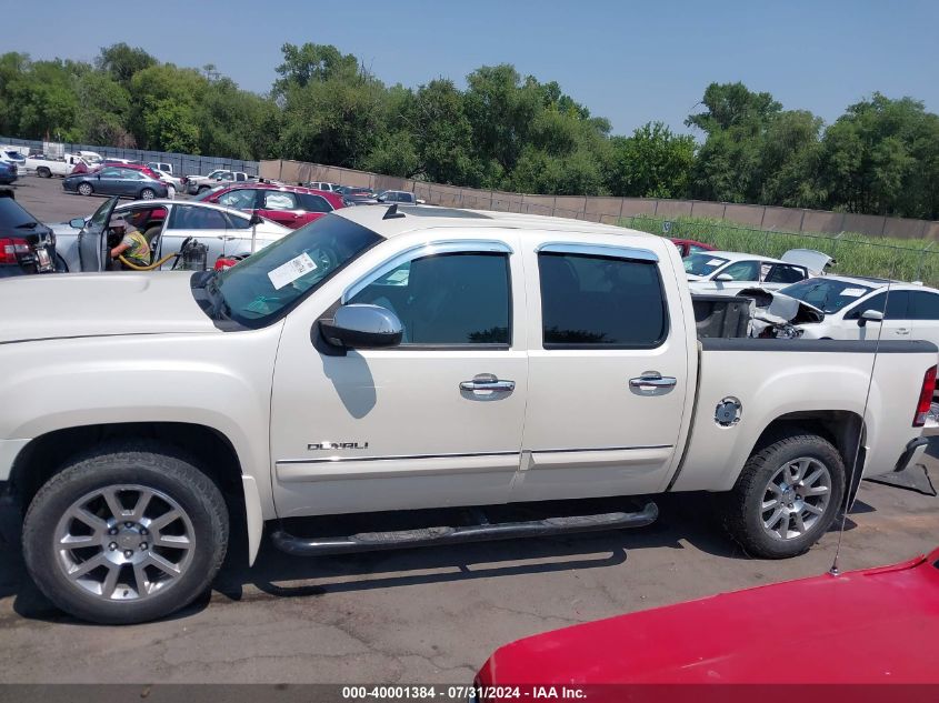 2011 GMC Sierra K1500 Denali VIN: 3GTP2XE21BG392755 Lot: 40001384