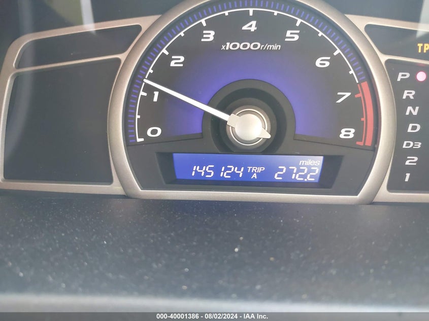 2008 Honda Civic Ex VIN: 1HGFA16888L055124 Lot: 40001386