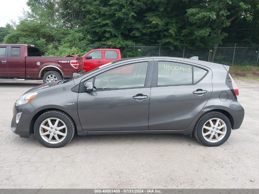 JTDKDTB37F1108608 | 2015 TOYOTA PRIUS C