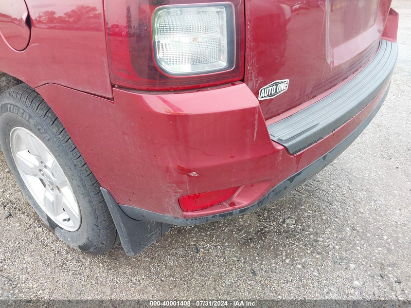 2014 Jeep Compass Sport VIN: 1C4NJCBA2ED721141 Lot: 40001408