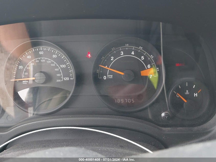 2014 Jeep Compass Sport VIN: 1C4NJCBA2ED721141 Lot: 40001408