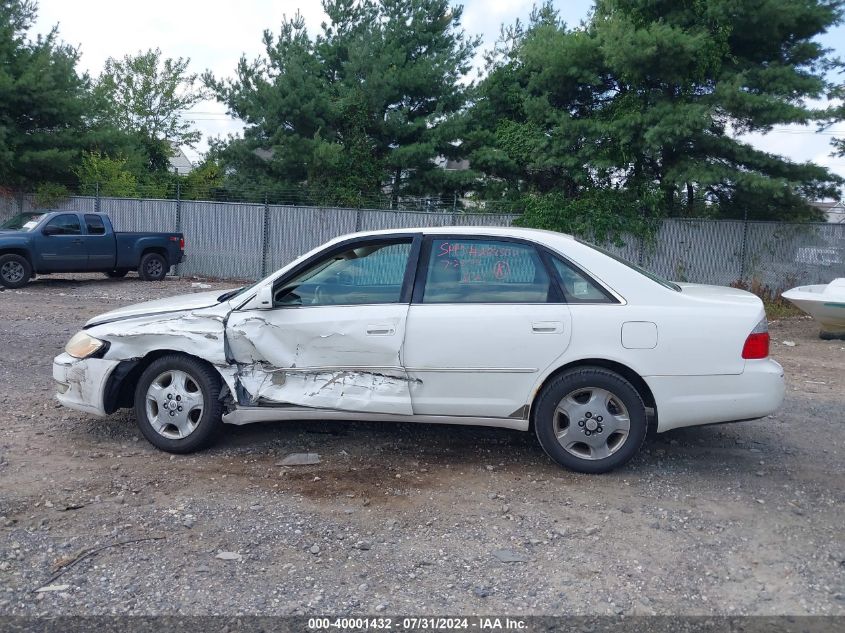 2003 Toyota Avalon Xls VIN: 4T1BF28B03U291911 Lot: 40001432