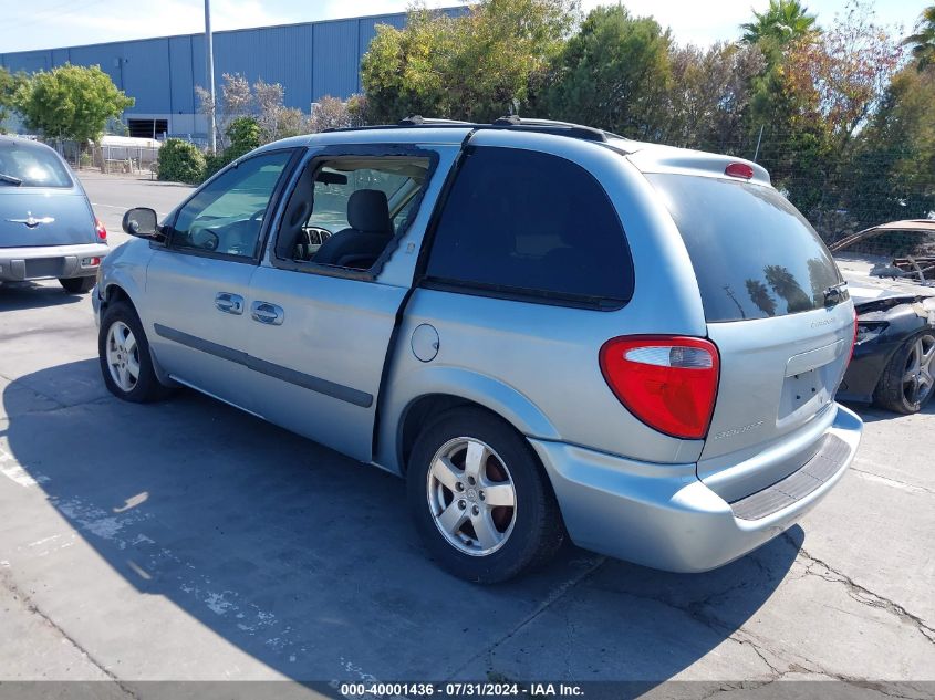 2005 Dodge Caravan Sxt VIN: 1D4GP45R45B195673 Lot: 40001436