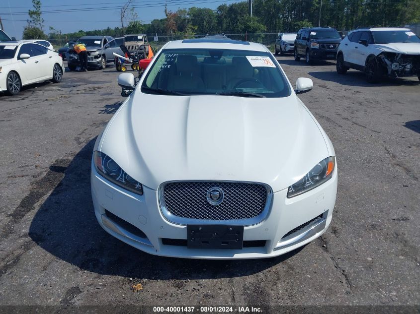 2012 Jaguar Xf VIN: SAJWA0FB8CLS54818 Lot: 40001437