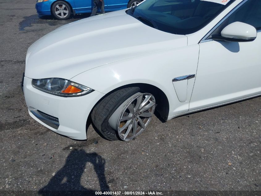 2012 Jaguar Xf VIN: SAJWA0FB8CLS54818 Lot: 40001437