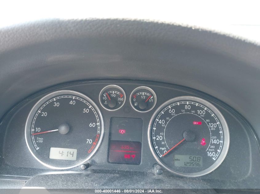 2005 Volkswagen Passat Gls VIN: WVWBD63B05E013015 Lot: 40001446