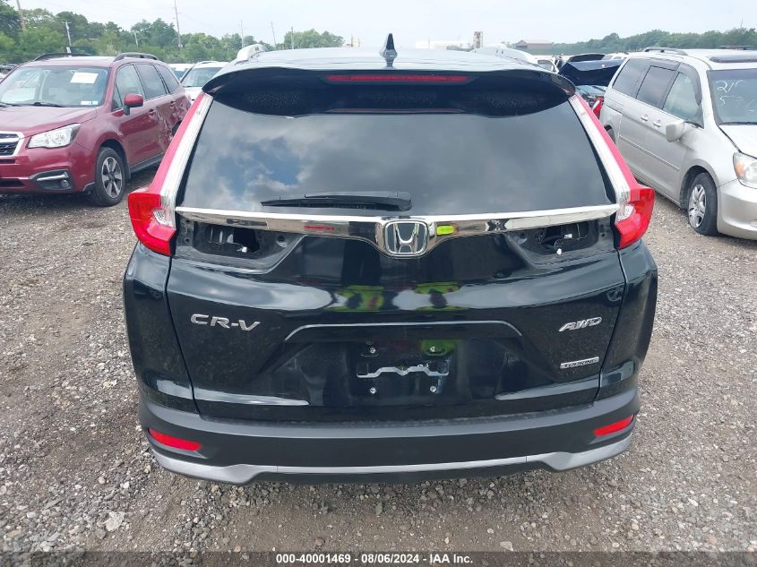 2021 Honda Cr-V Awd Touring VIN: 5J6RW2H97ML009782 Lot: 40001469