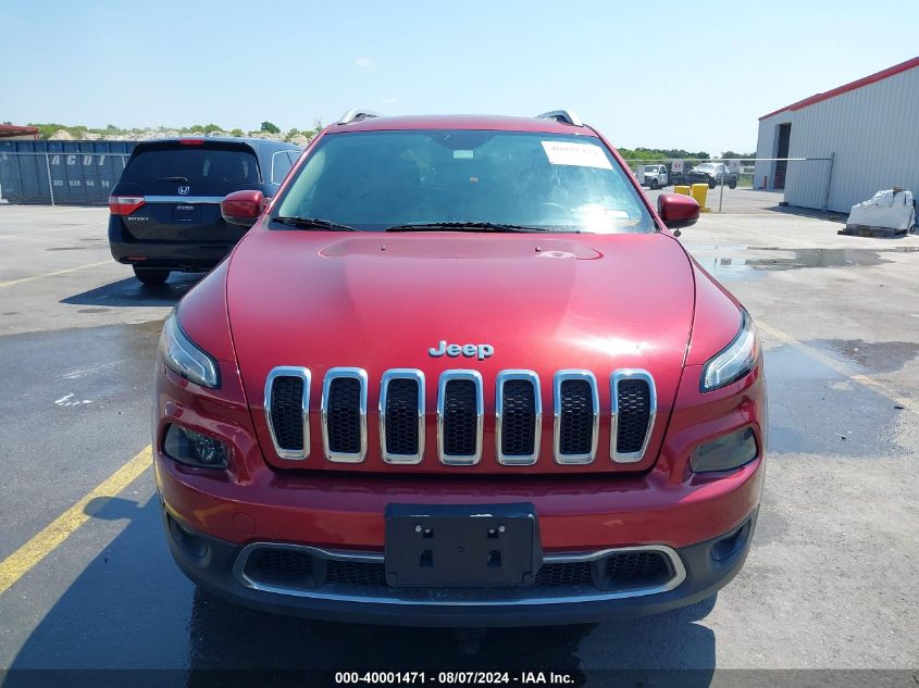 2015 Jeep Cherokee Limited VIN: 1C4PJLDS6FW535915 Lot: 40001471