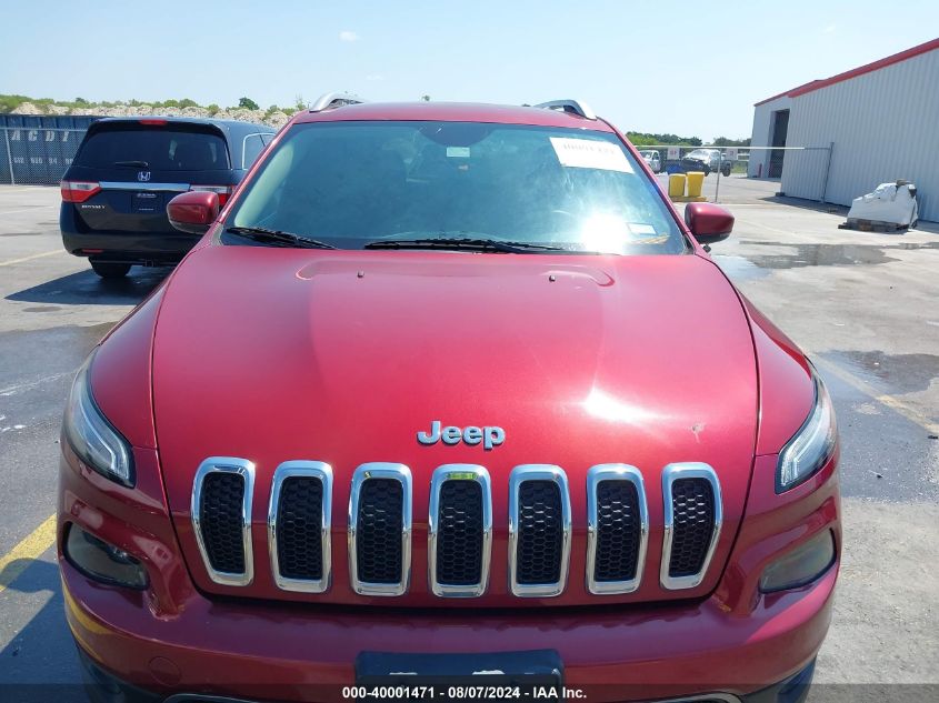 2015 Jeep Cherokee Limited VIN: 1C4PJLDS6FW535915 Lot: 40001471