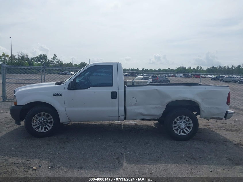 2004 Ford F250 Super Duty VIN: 1FTNF20L14ED03212 Lot: 40001478