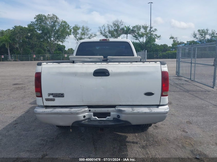 2004 Ford F250 Super Duty VIN: 1FTNF20L14ED03212 Lot: 40001478