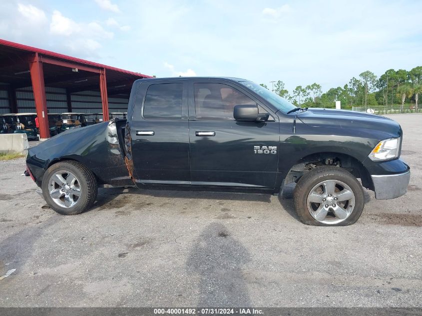 2018 Ram 1500 Slt Quad Cab 4X2 6'4 Box VIN: 1C6RR6GG0JS104830 Lot: 40001492