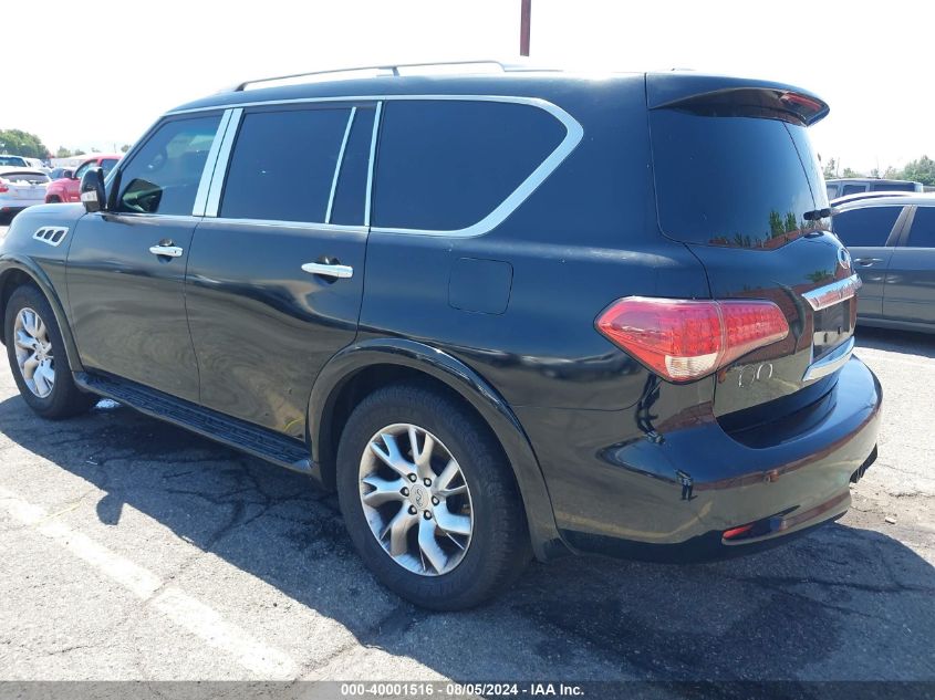 2011 Infiniti Qx56 VIN: JN8AZ2NF9B9502057 Lot: 40001516