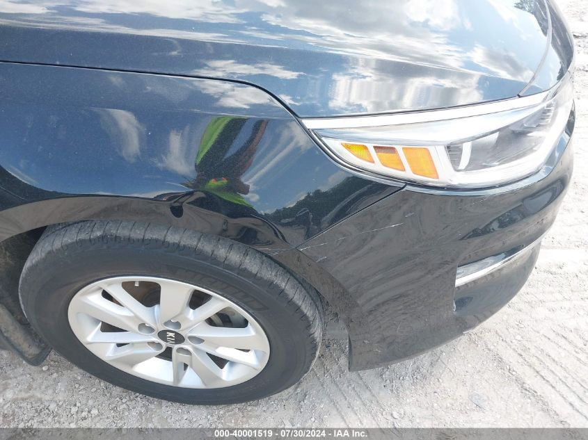 2016 Kia Optima Lx VIN: 5XXGT4L30GG038775 Lot: 40001519