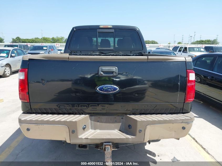 2011 Ford F-250 Lariat VIN: 1FT7W2BT0BEA55523 Lot: 40001532