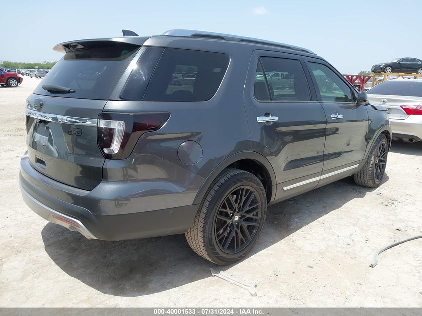 VIN 1FM5K7F84HGE11096 2017 FORD EXPLORER LIMITED