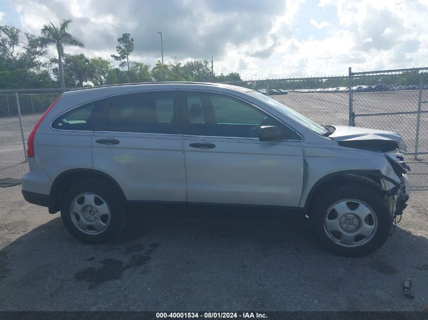 2010 Honda Cr-V Lx VIN: 5J6RE3H3XAL028276 Lot: 40001534