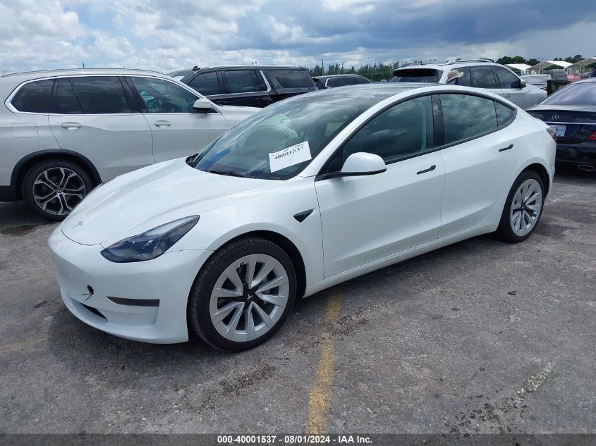 5YJ3E1EA1PF510262 2023 TESLA MODEL 3 - Image 2