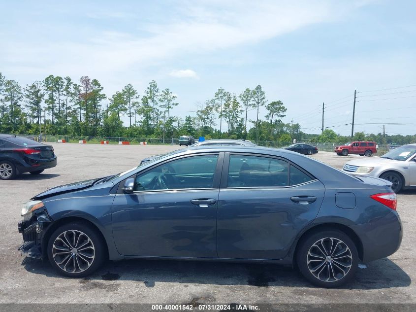 2015 Toyota Corolla S Plus VIN: 2T1BURHE3FC366731 Lot: 40001542